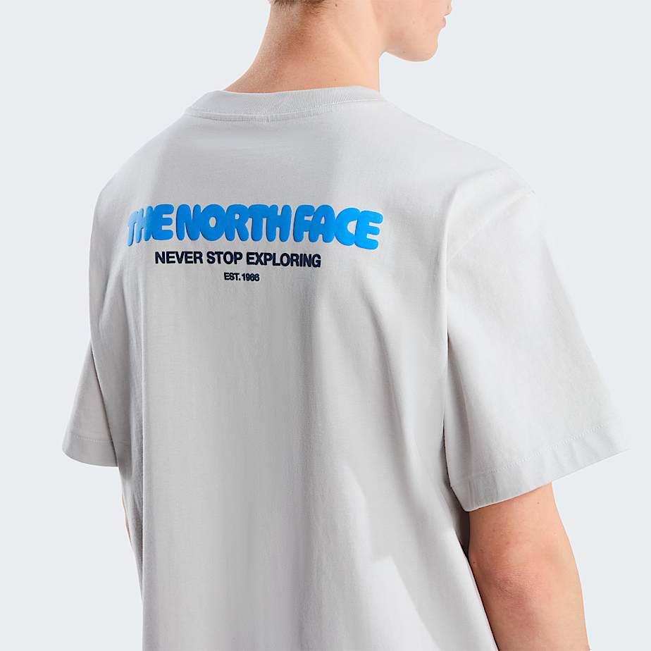 Camiseta grfica holgada con bolsillo Explore Fonts para hombre TNF ALT5