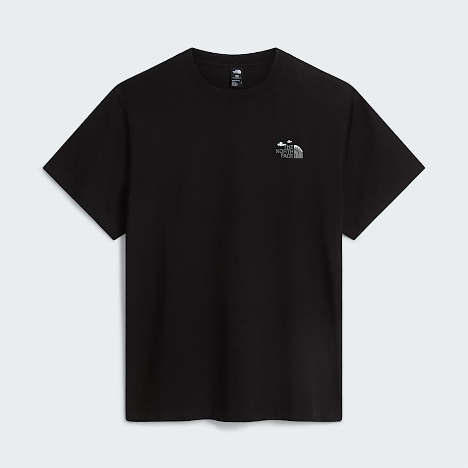 Camiseta holgada con estampado grfico Natural High Society unisex TNF ALT1