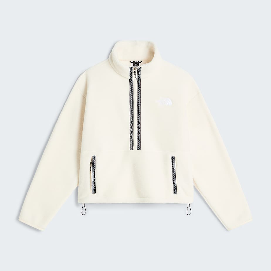 Pile pullover con cerniera a 14 TNF Fleeski da donna TNF HERO