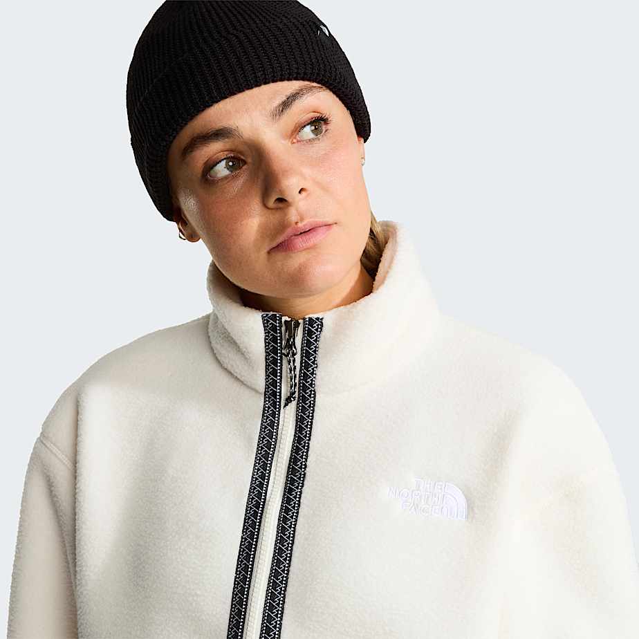 Damski polar z zamkiem o dugoci 14 wkadany przez gow TNF Fleeski TNF ALT4