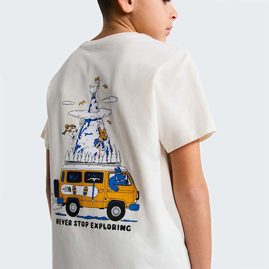 Tshirt com grfico Outdoor Regular para adolescente TNF ALT5