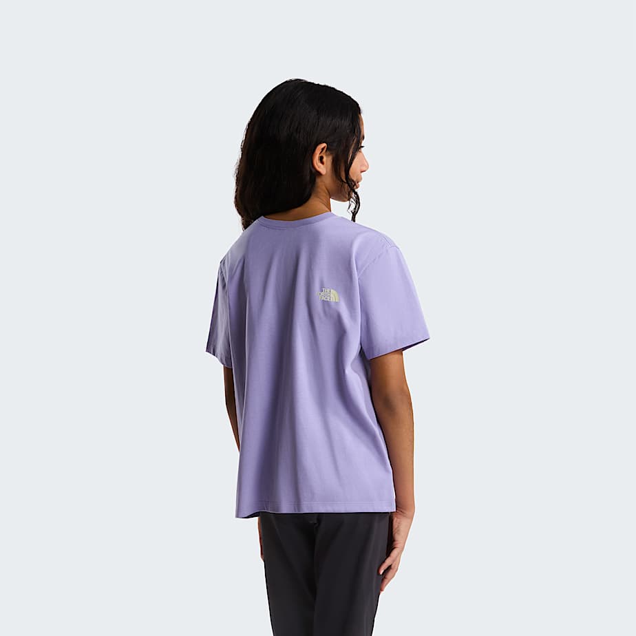 TShirt grfica Brand Proud Relaxed para adolescente TNF ALT3