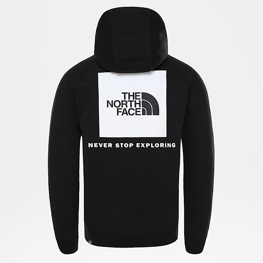 Sudadera con capucha y manga raglán Redbox para hombre