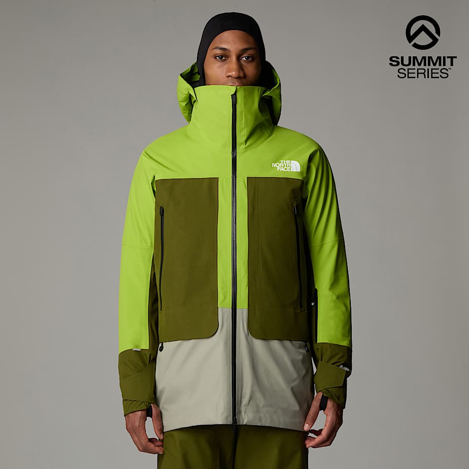 The North Face Summit Verbier Gore-tex® Jacke Für Herren Meadow Grass-forest Olive-clay Grey Größe S male