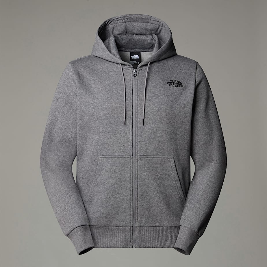 Sweat à capuche zippé Simple Dome pour homme