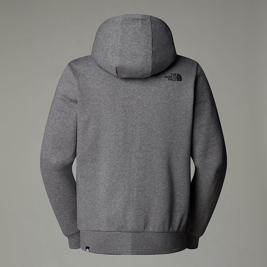 Sweat à capuche zippé Simple Dome pour homme