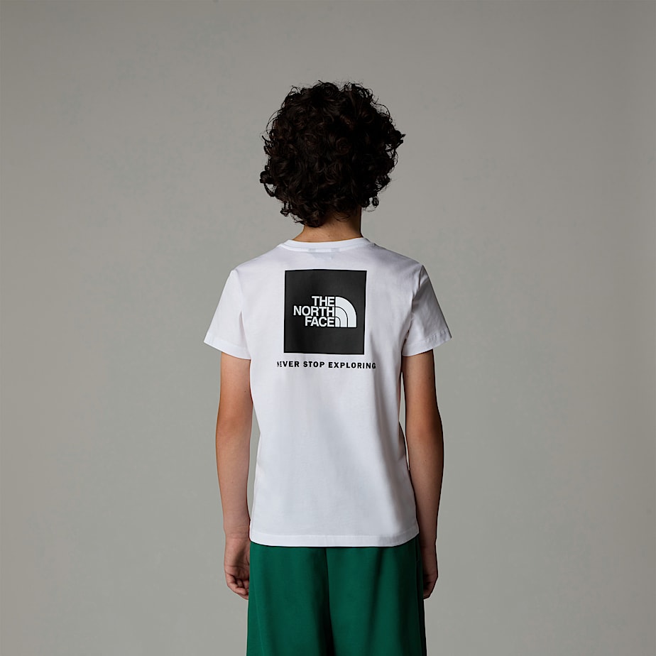 The North Face Redbox T-shirt Für Jungen Tnf White Größe XS male