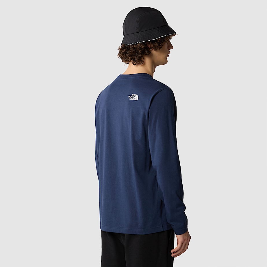 Men’s Long-Sleeve Simple Dome T-Shirt - 3