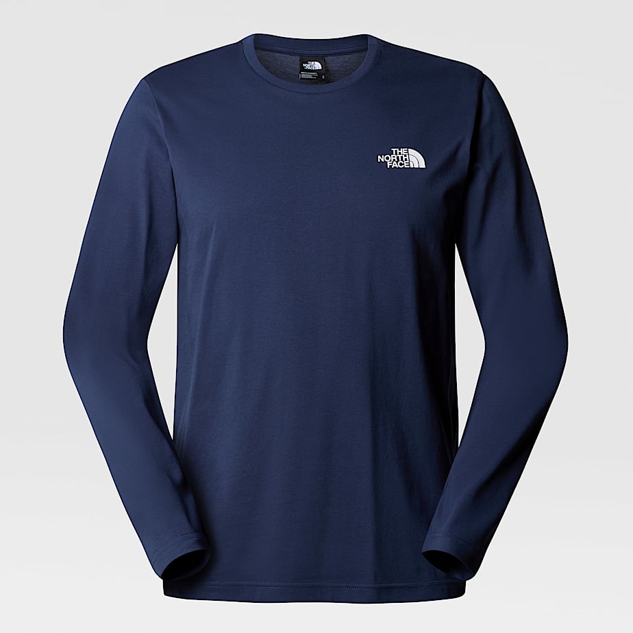 Men’s Long-Sleeve Simple Dome T-Shirt - 5