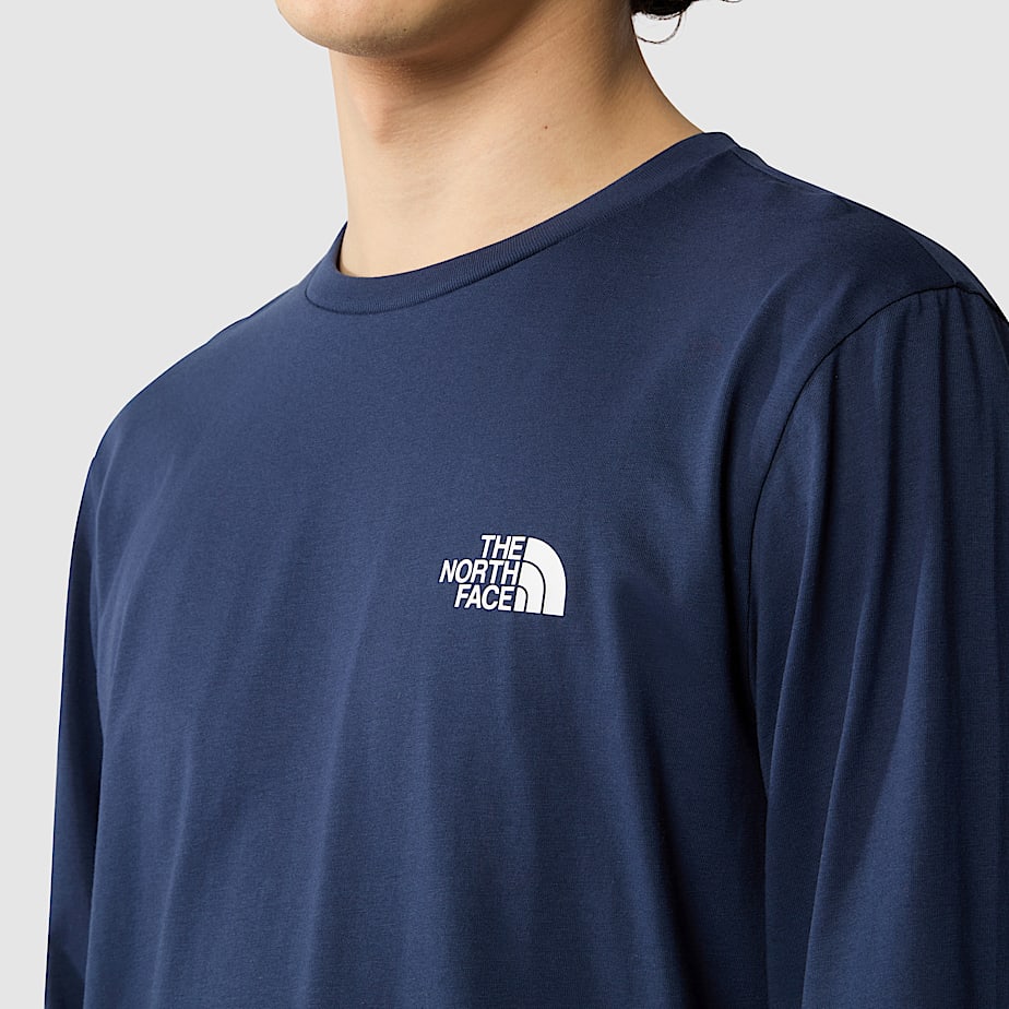 Men’s Long-Sleeve Simple Dome T-Shirt - 4