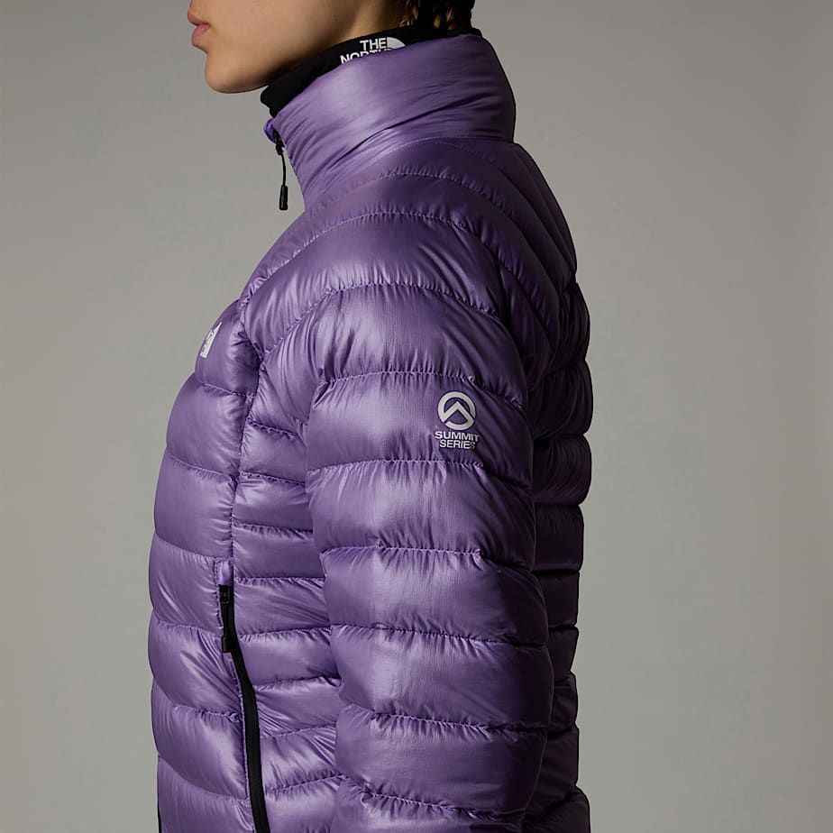 ダウンジャケット・コート THE NORTH FACE Women's Summit Heatline Jacket PURPLE Genuine The North Face Womens SUMMIT HEATLINE JACKET PURPLE