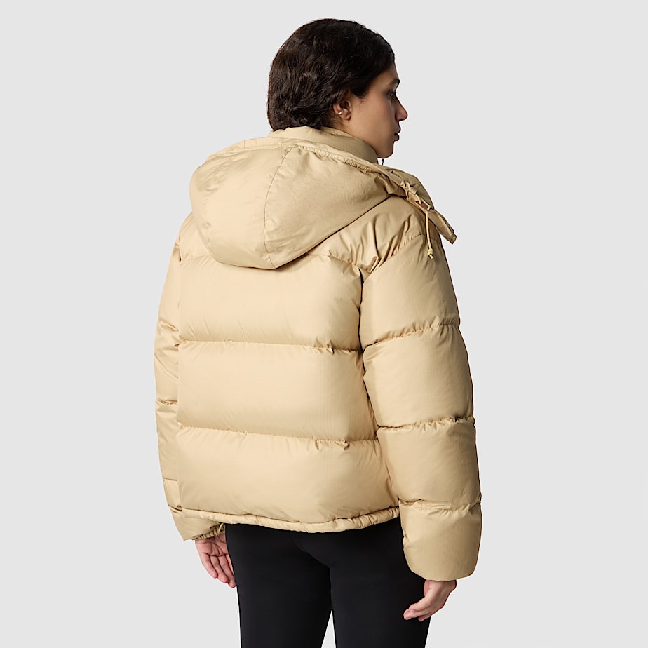 THE NORTH FACE DOWN JACKET CAMP SIERRA SHORT S NYLON BEIGE