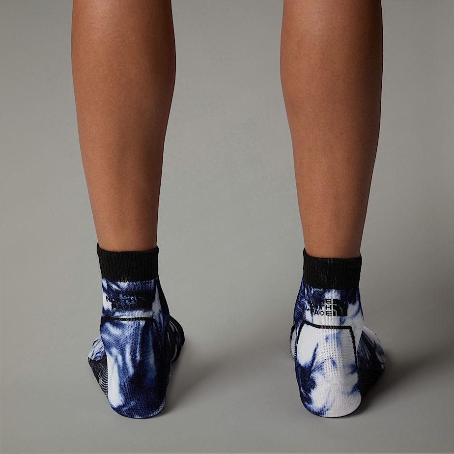 Trail Run-kwartsokken met print