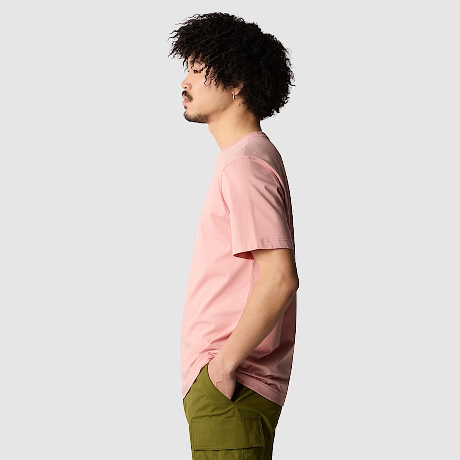Camiseta con logotipo redondo para hombre