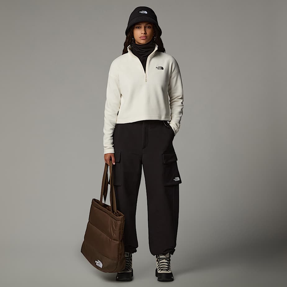 100 Glacier kurzgeschnittener Fleece mit 1/4-langem RV für Damen - 6