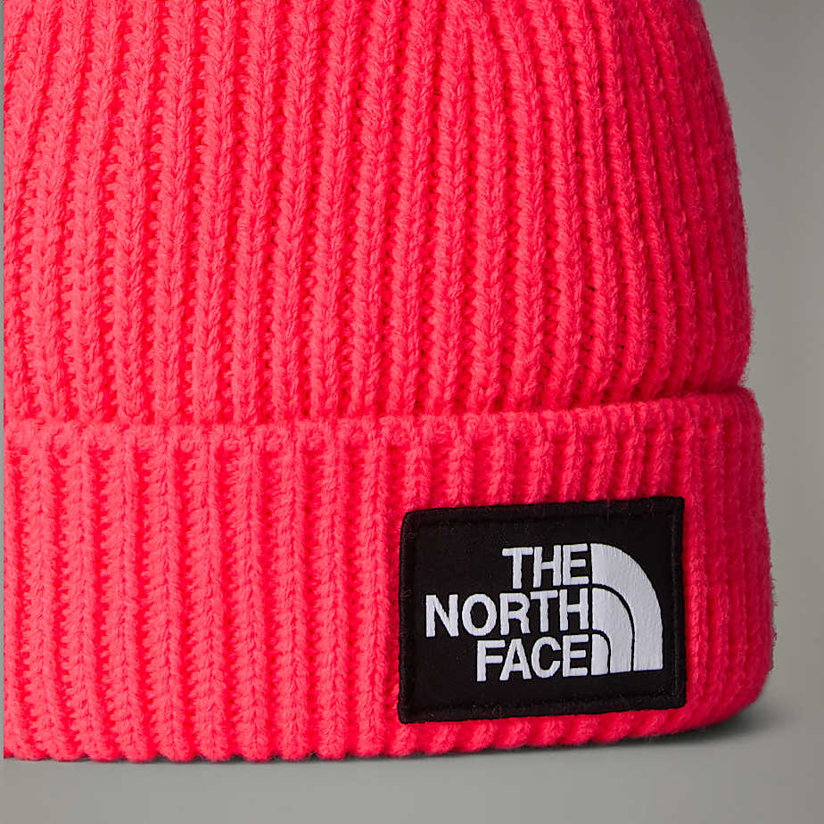 Kids' TNF Box Logo Cuffed Beanie - 3