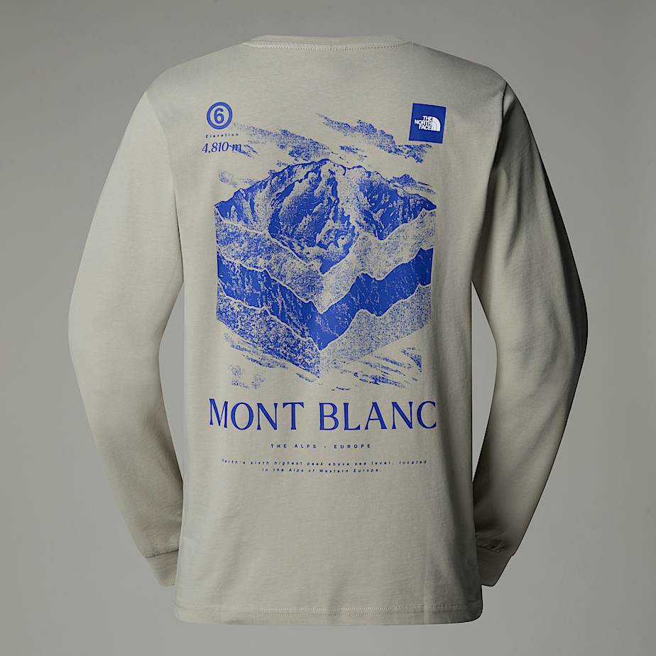 T-shirt à manches longues Topographic pour homme - 2