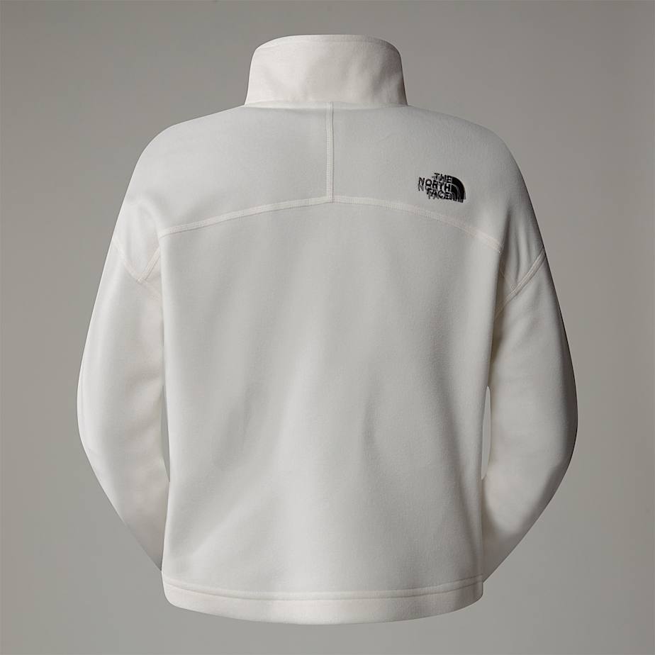 100 Glacier kurzgeschnittener Fleece mit 1/4-langem RV für Damen - 2