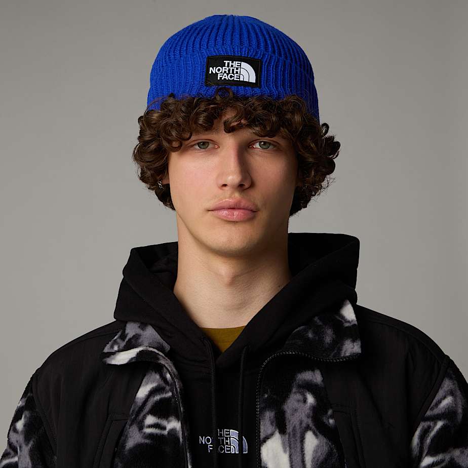 TNF Logo Box Cuffed Beanie - 2