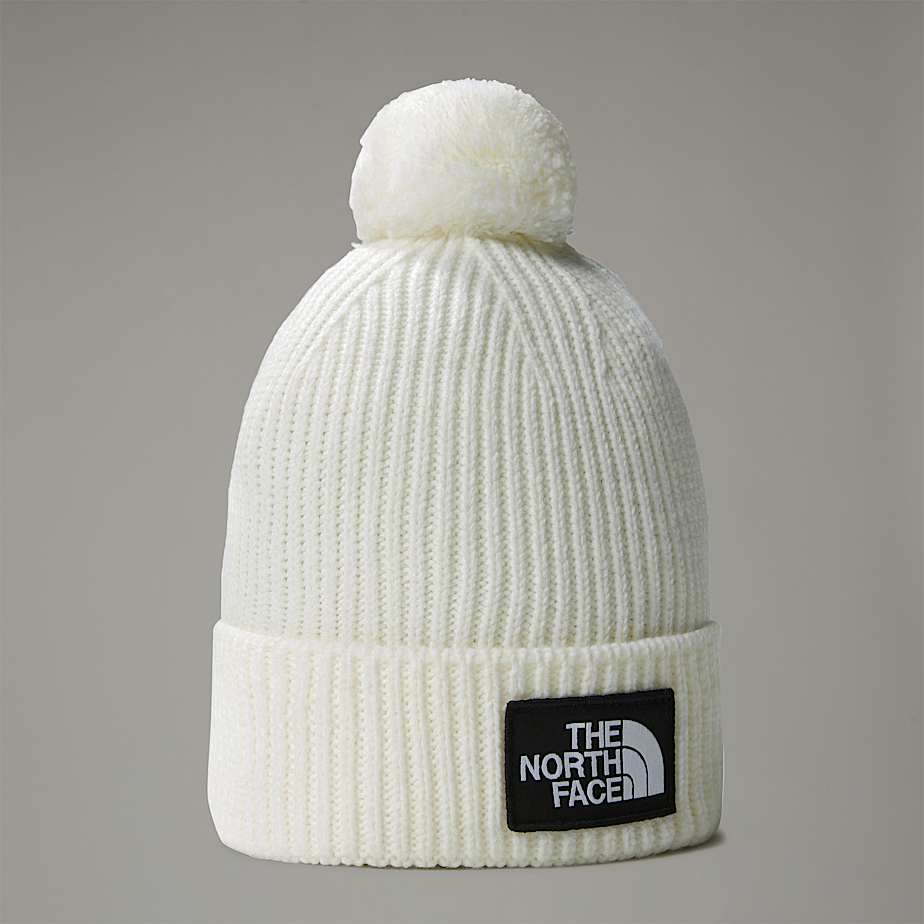 TNF Logo Box Beanie mit Bommel - 1