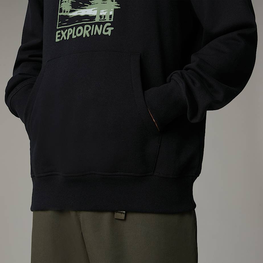 Outdoor Graphic-hoodie voor heren