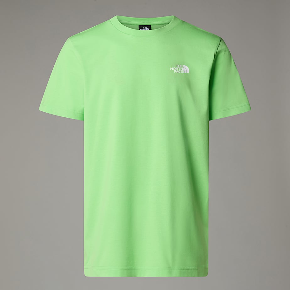 The North Face Simple Dome T-shirt Für Herren Meta Lime Größe XS male