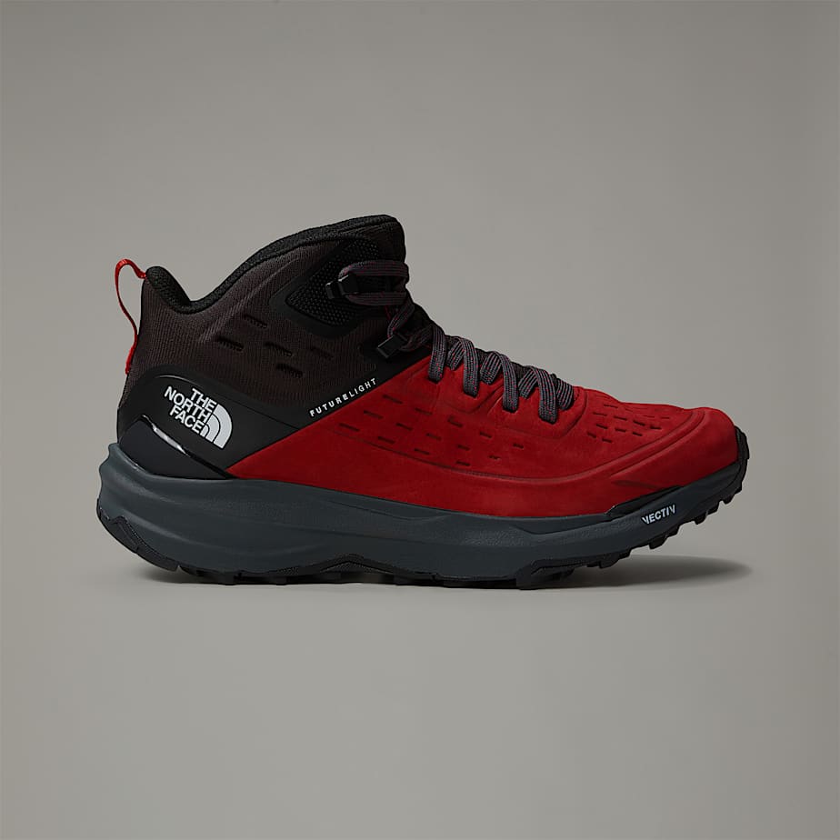 The North Face Vectiv™ Exploris Ii Wanderstiefel Aus Leder Für Herren Iron Red-tnf Black Größe 44 male
