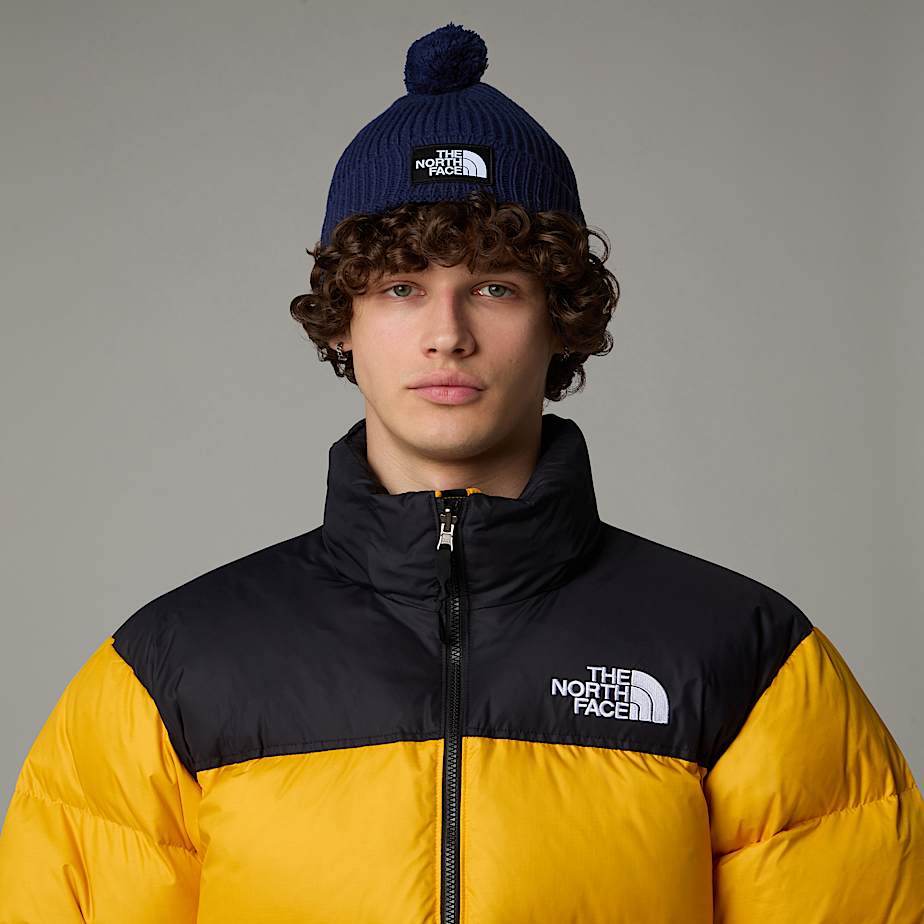 TNF Logo Box Pom Beanie - 2