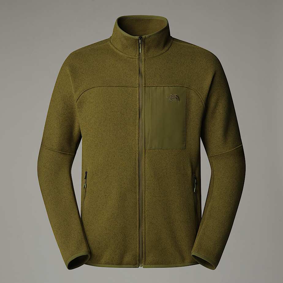 The North Face Front Range Fleecejacke Für Herren Forest Olive Heather Größe XXL male
