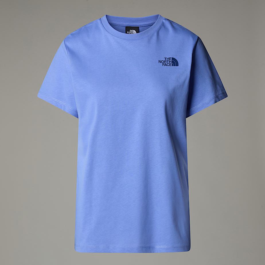The North Face Redbox Relaxt Geschnittenes T-shirt Für Damen Virtual Blue-estate Blue Größe M female