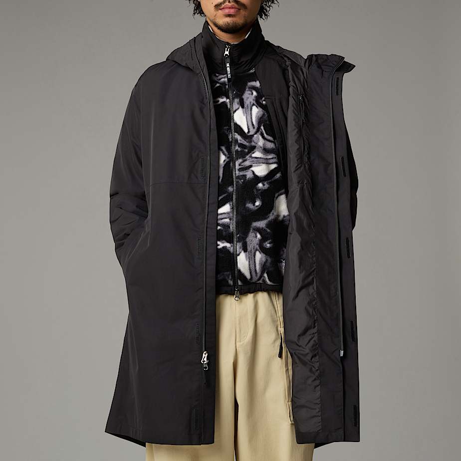 Veste imperméable longue Nukabira pour homme