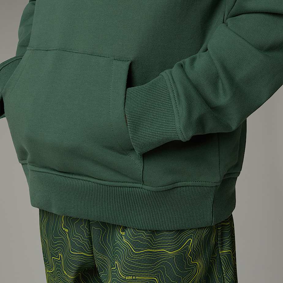 Sudadera holgada con capucha y estampado gráfico para niño
