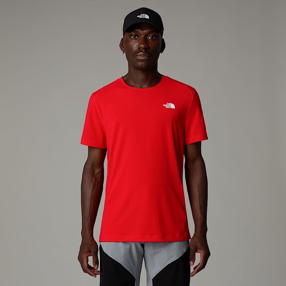 The North Face Lightning Alpine T-shirt Für Herren High Risk Red Größe M male