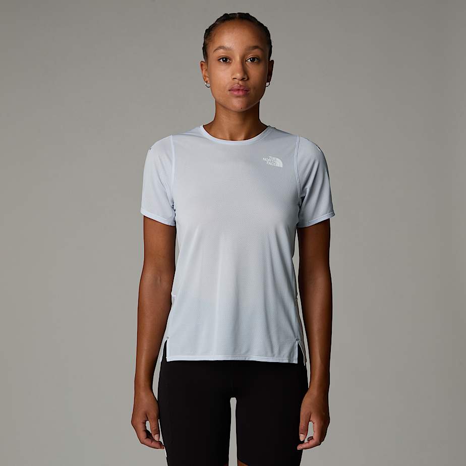 The North Face Summit High Trail Run T-shirt Für Damen Mystic Haze Größe S female