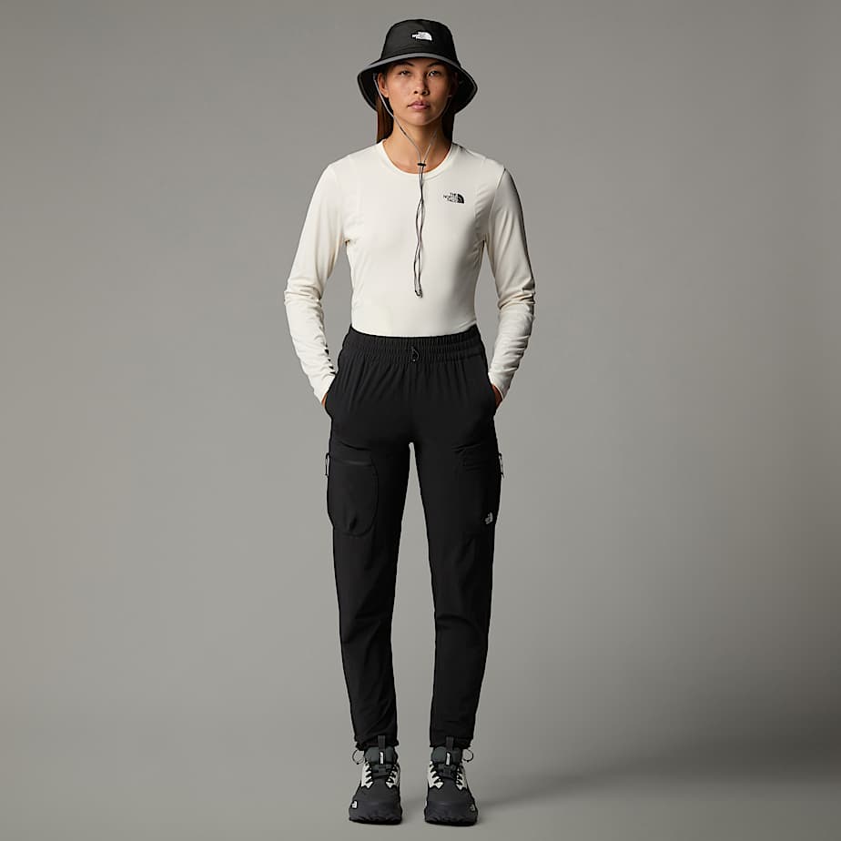 Verstaubare, normal geschnittene, gerade Jogginghose für Damen