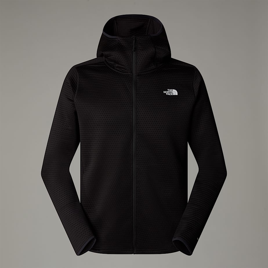 Men's Vertical Thermal Full-Zip Hooded Jacket