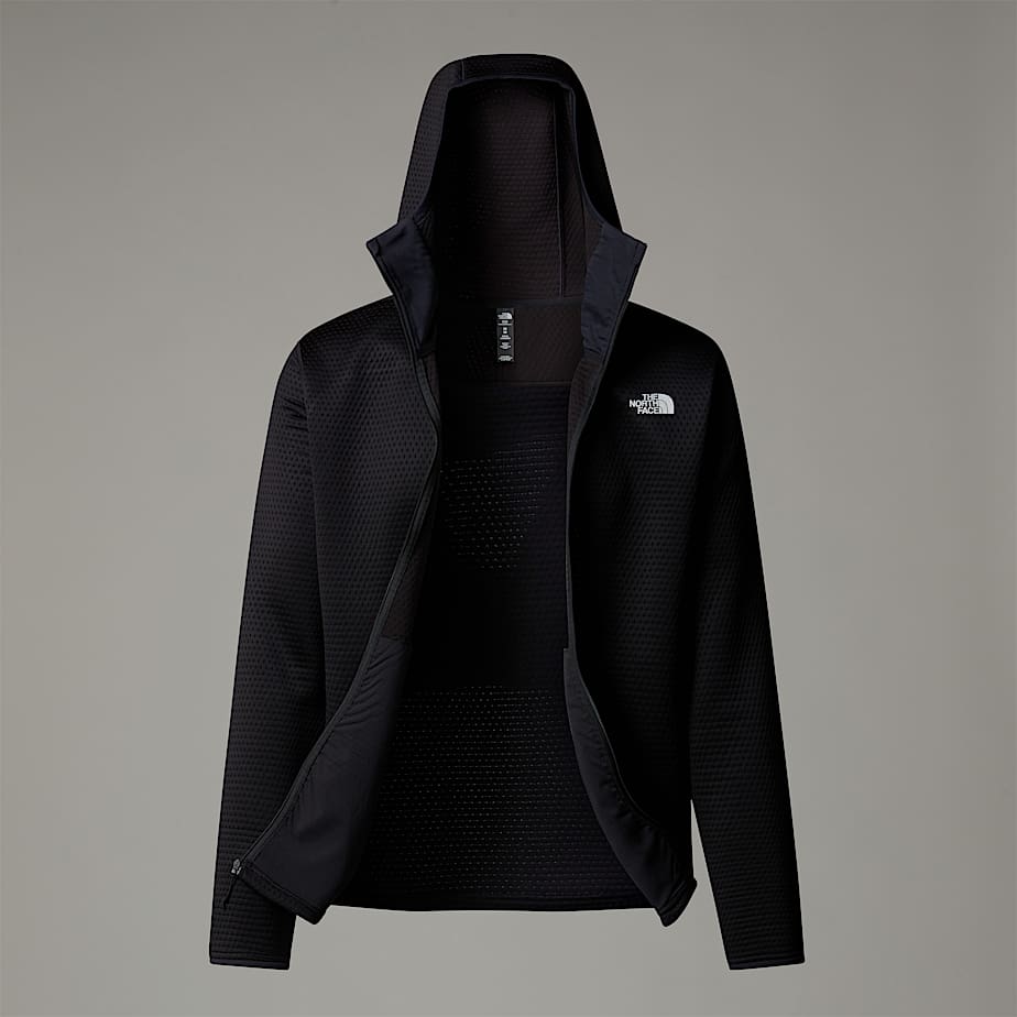 Men's Vertical Thermal Full-Zip Hooded Jacket