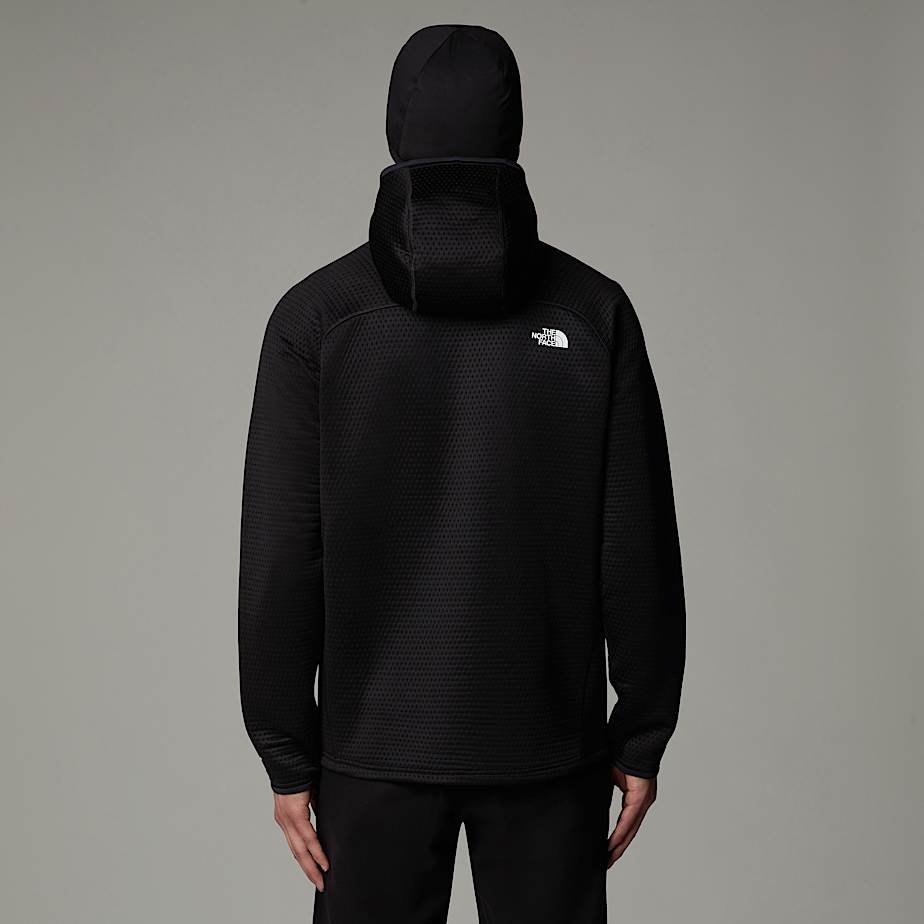 Men's Vertical Thermal Full-Zip Hooded Jacket