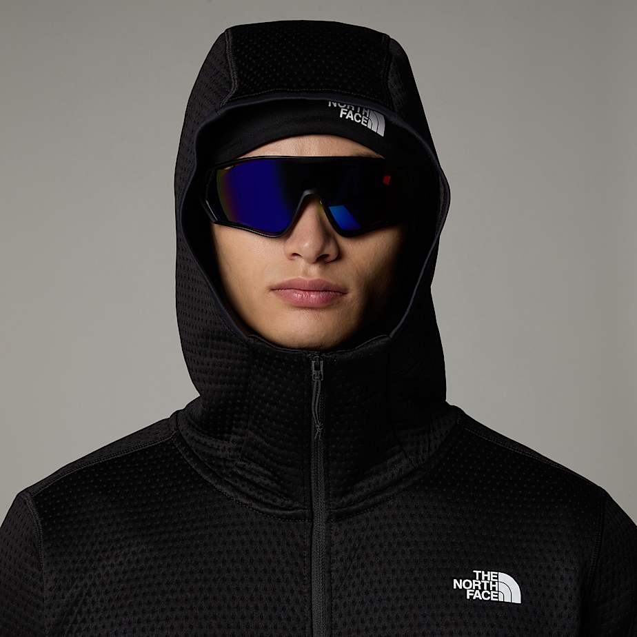 Men's Vertical Thermal Full-Zip Hooded Jacket