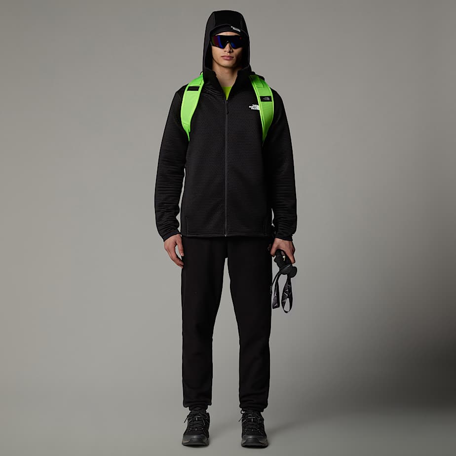 Men's Vertical Thermal Full-Zip Hooded Jacket