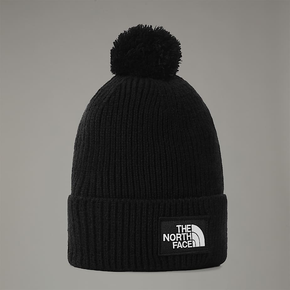 TNF Logo Box Pom Beanie