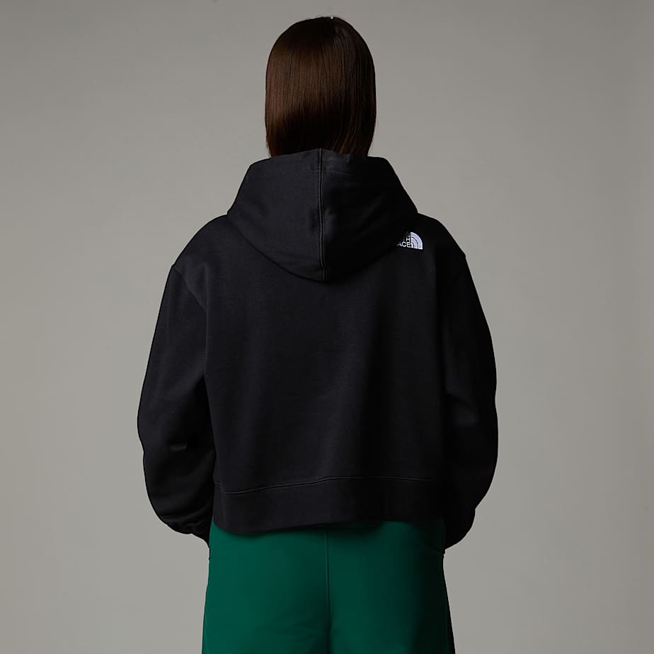 Women's Essential Cropped Hoodie - 3