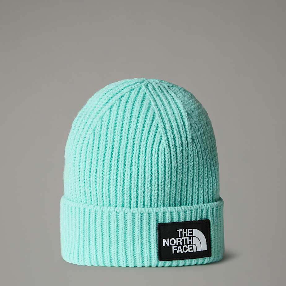 The North Face Kids' Tnf Box Logo Cuffed Beanie Bright Foam One Size male