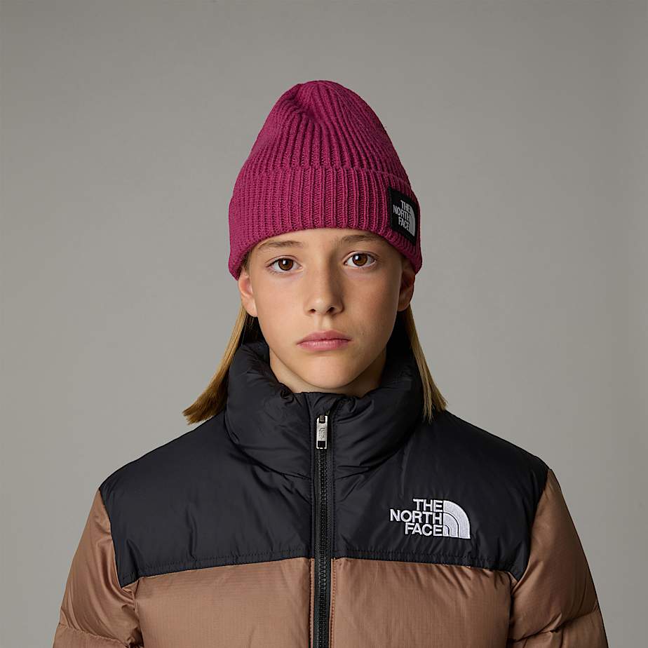 Bonnet à revers et logo TNF carré pour enfant - 2