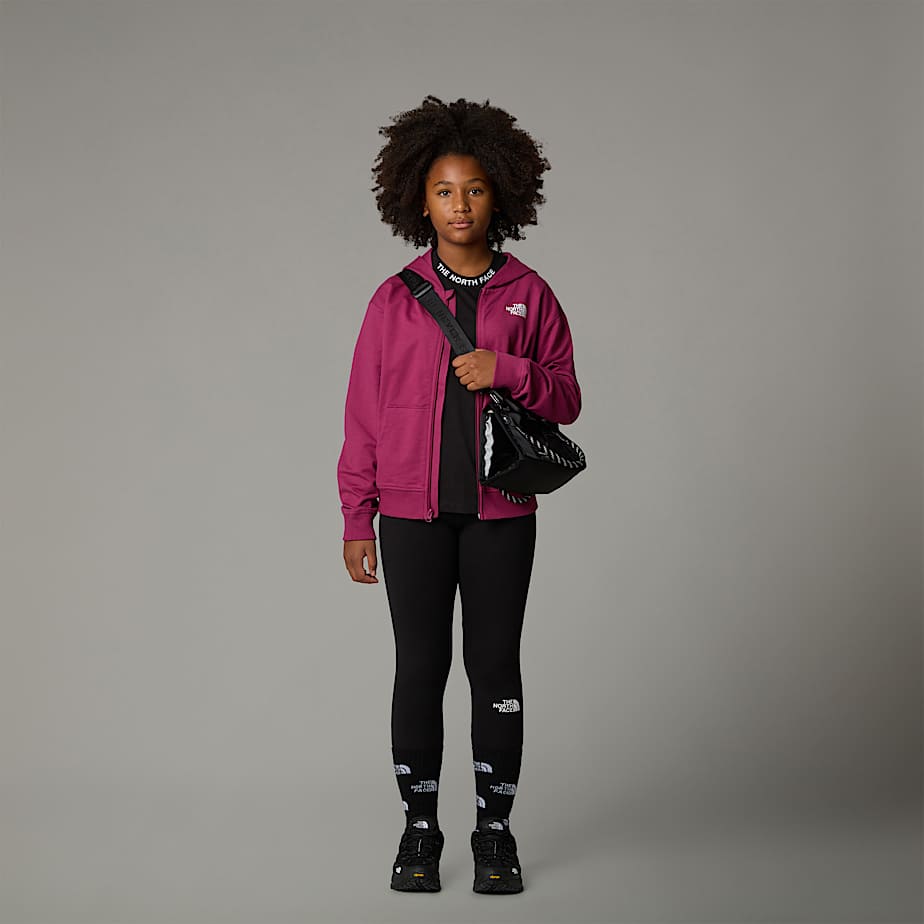 Girls's Oversized Light Full-Zip Hoodie