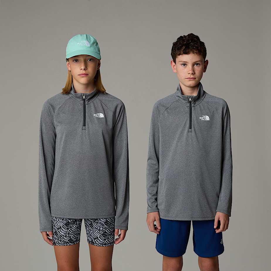 Teens' Never Stop 1/4 Zip Long-Sleeve Top - 1