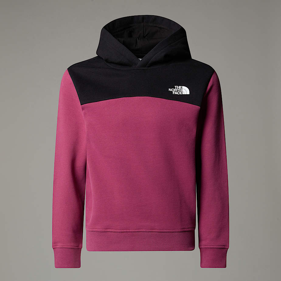 Girls' Back Logo Relaxed Hoodie