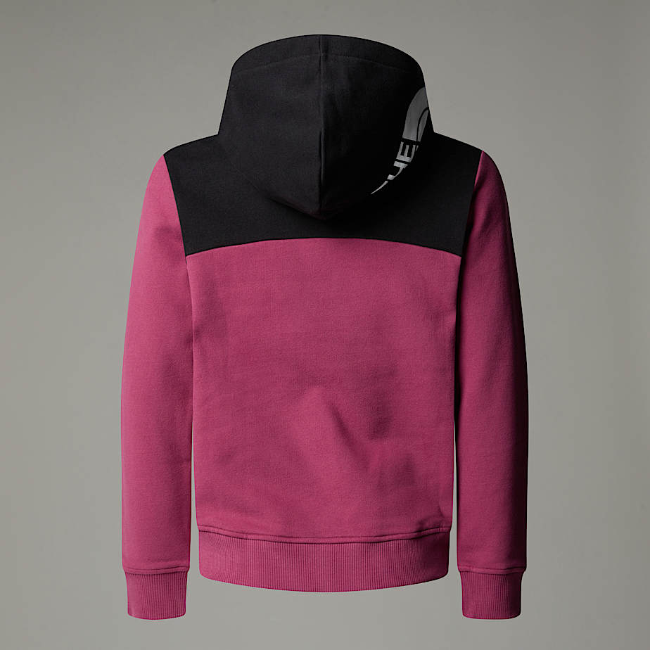 Girls' Back Logo Relaxed Hoodie