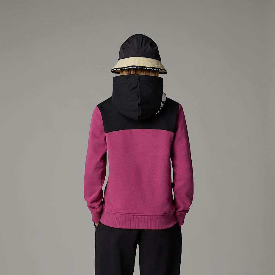 Girls' Back Logo Relaxed Hoodie