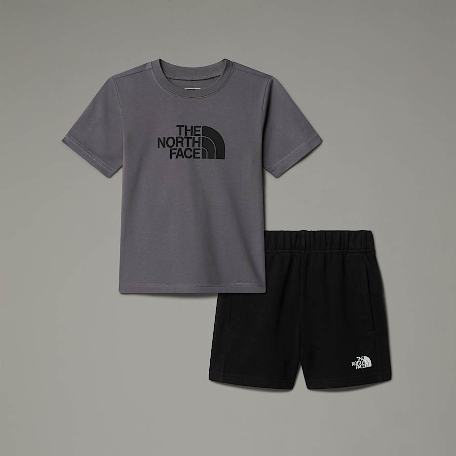 The North Face Summer Set Aus Baumwolle Für Kinder Smoked Pearl-tnf Black Größe 3 jahre unisex